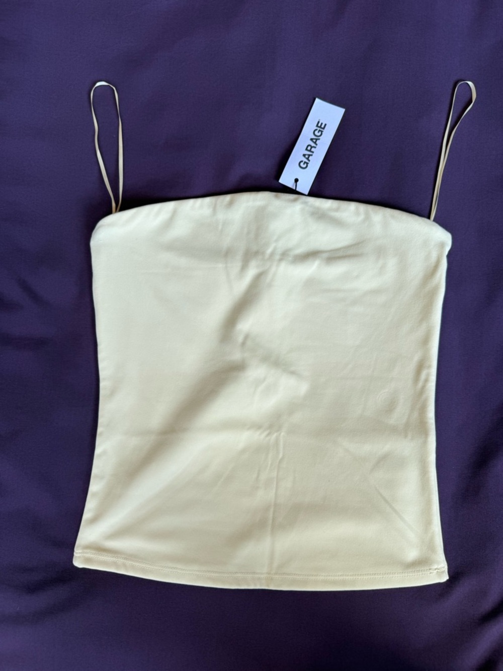 Garage buttery tube top
